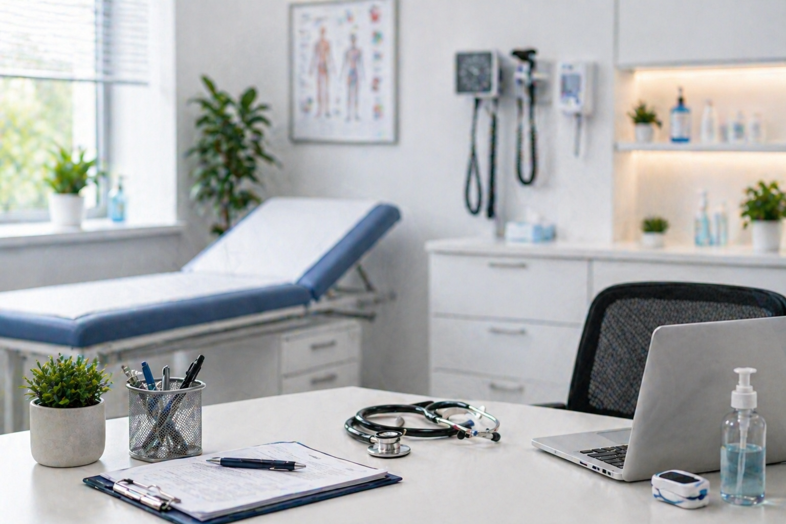 Verma Family Clinic — Lajpat Nagar consulting room